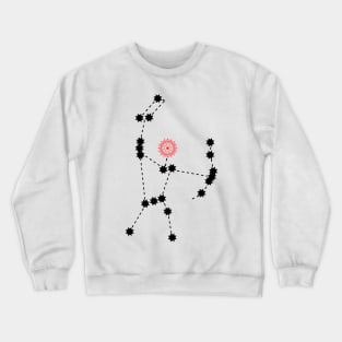 Mrigashira Nakshatra Hindu Vedic Sidereal Astrology Constellation Crewneck Sweatshirt